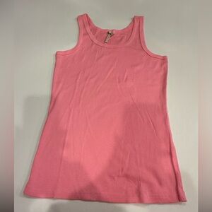 Vibrant Pink Sleeveless Tank Top